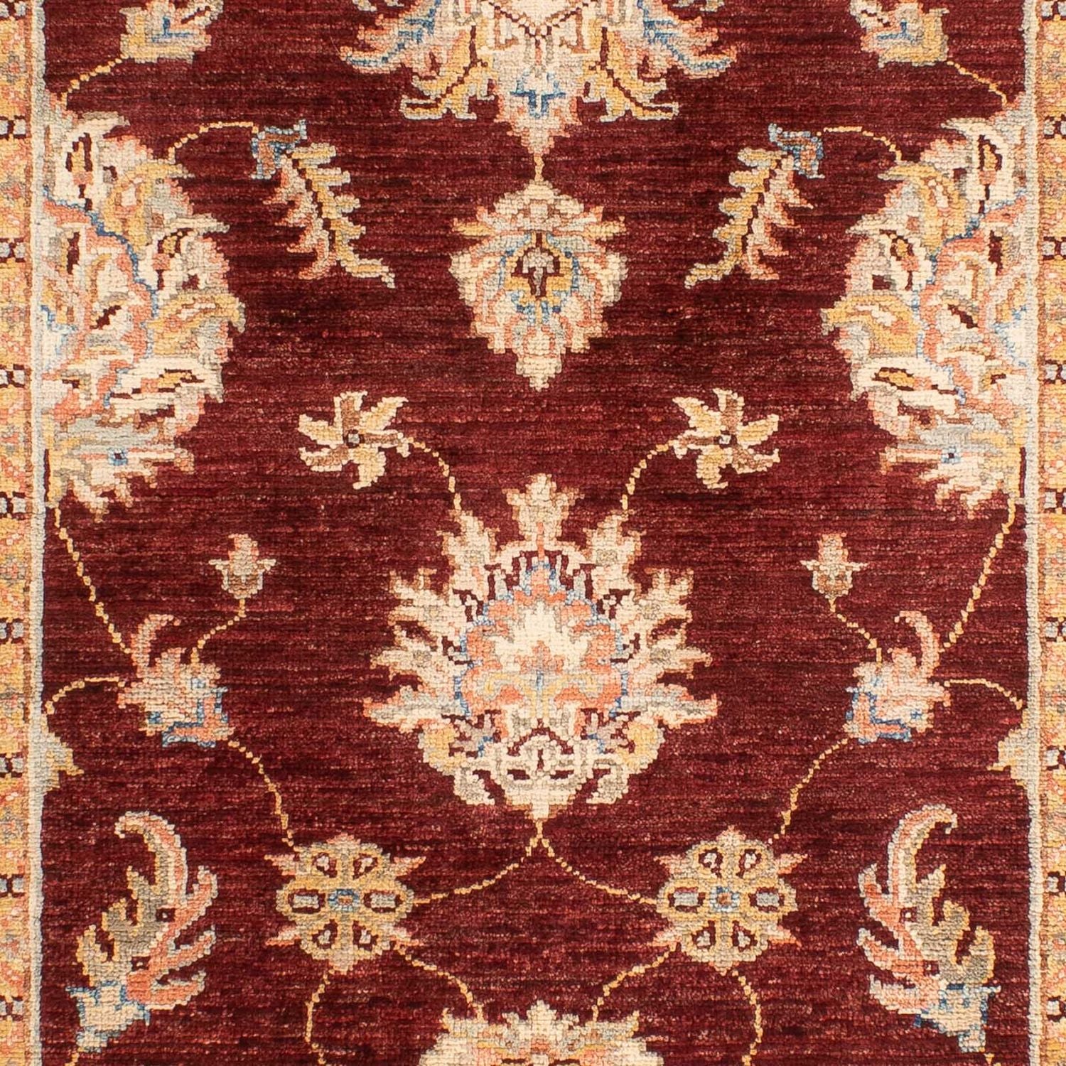 Ziegler Teppich 124 x 84 cm - braun