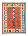 Kelim Fars Teppich 150x200cm - Rechteckig / Rot / 150 x 200 cm Rechteckig