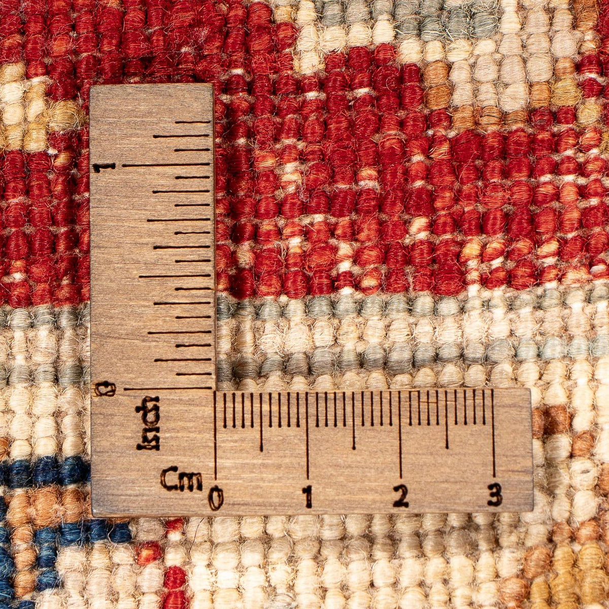 Ziegler Teppich 155 x 88 cm - dunkelrot