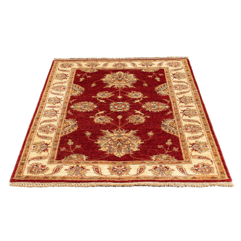 Ziegler Teppich 144 x 99 cm - dunkelrot