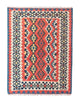 Kelim Teppich - Splash 174 x 128 cm - rot