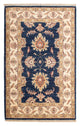 Ziegler Teppich 124 x 79 cm - dunkelblau