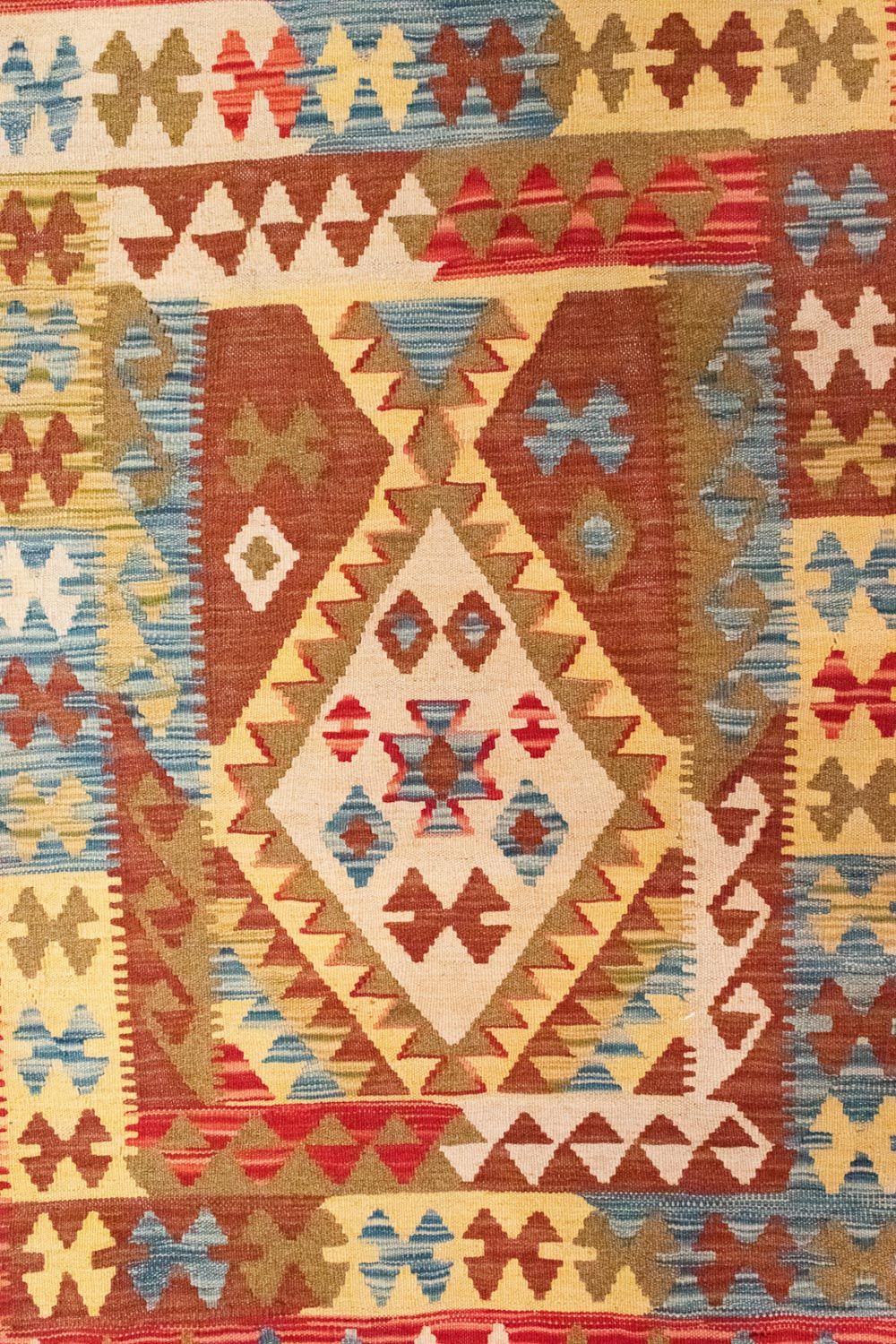 Kelim Teppich - Splash 141 x 97 cm - mehrfarbig