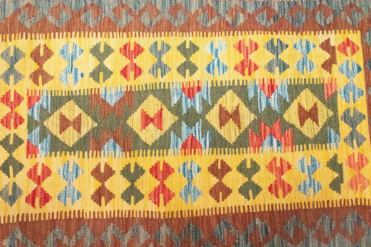 Kelim Teppich - Splash 149 x 98 cm - mehrfarbig