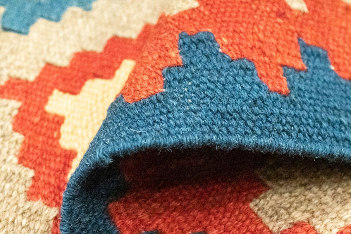 Kelim Teppich - Splash 120 x 83 cm - mehrfarbig