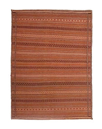 Kelim Teppich - Oriental 223 x 166 cm - braun