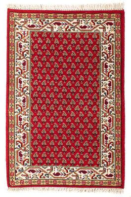 Orientteppich - Mir - Indus 90 x 60 cm - dunkelrot