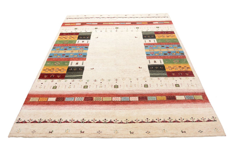 Gabbeh Teppich - Loribaft Indus - 240 x 171 cm - mehrfarbig