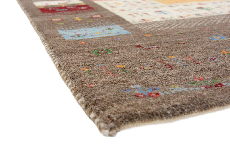 Gabbeh Teppich - Loribaft Indus - 203 x 146 cm - mehrfarbig