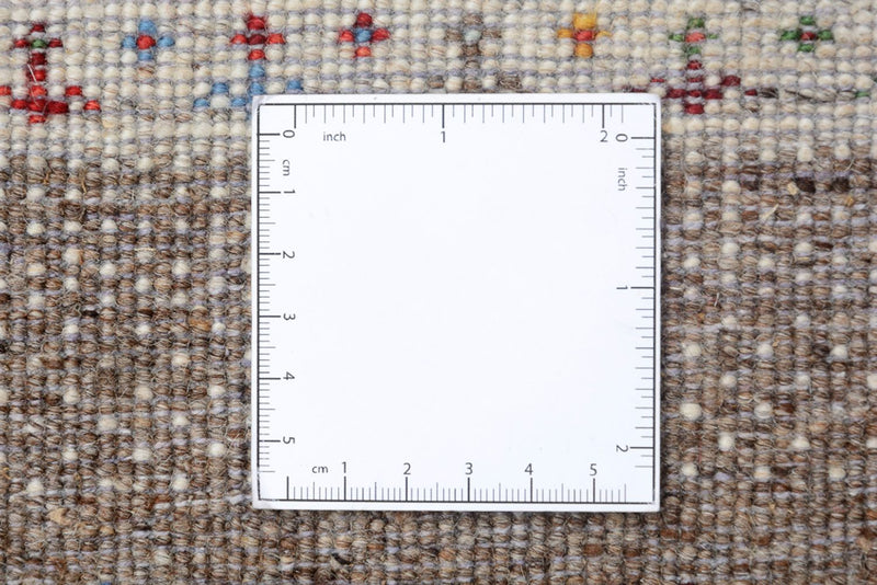 Gabbeh Teppich - Loribaft Indus - 203 x 146 cm - mehrfarbig