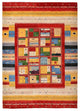 Gabbeh Teppich - Loribaft Indus - 236 x 169 cm - mehrfarbig
