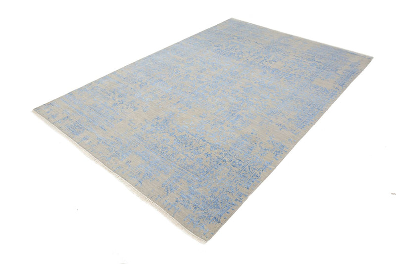 Designer Teppich - 247 x 170 cm - türkis