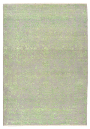 Designer Teppich - 259 x 183 cm - hellgrün