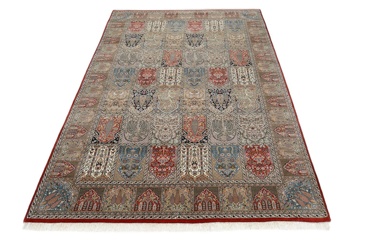 Orientteppich - Ghom - Indus - 306 x 211 cm - dunkelbeige