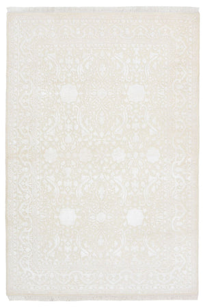 Designer Teppich - 242 x 170 cm - weiß