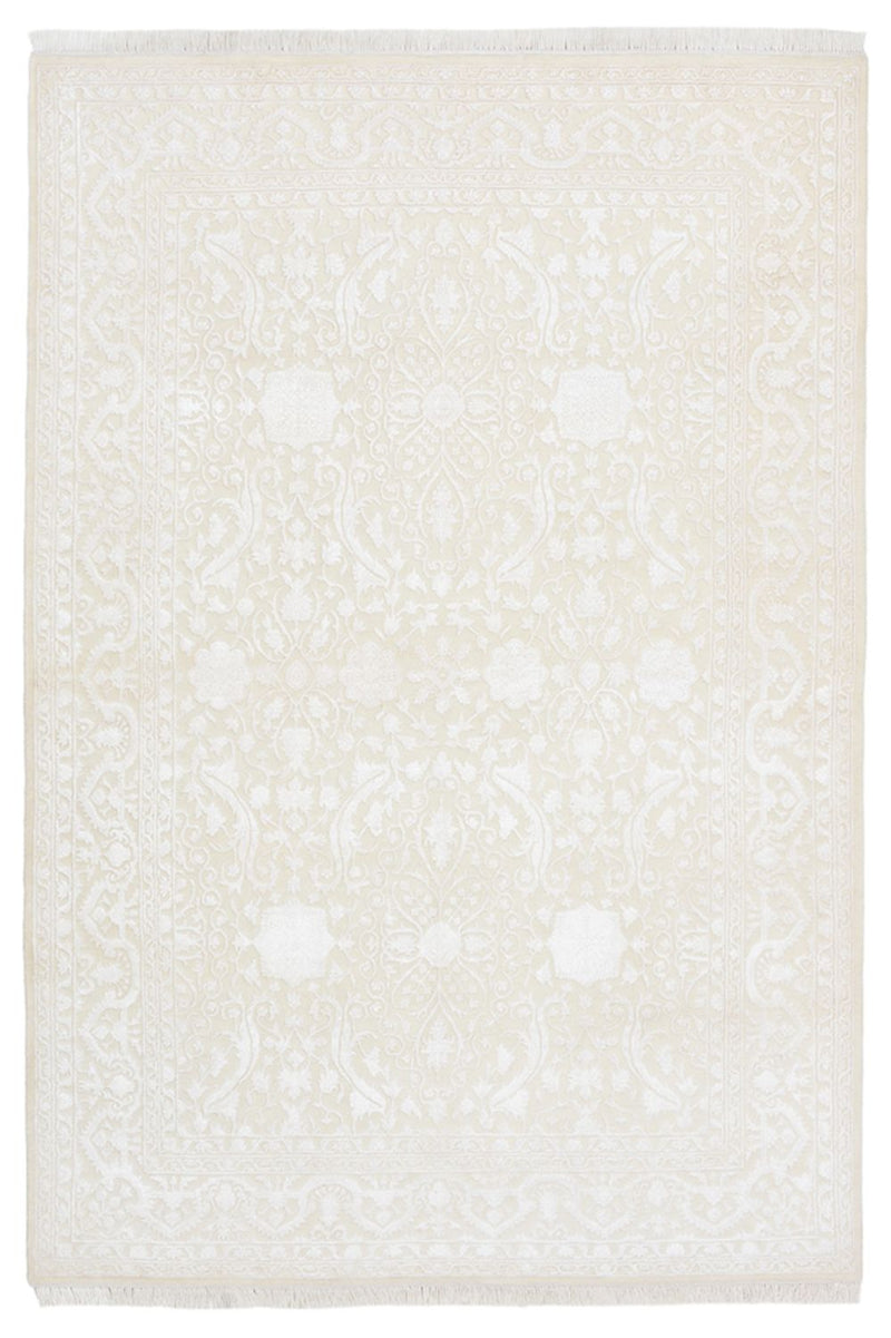 Designer Teppich - 242 x 170 cm - weiß