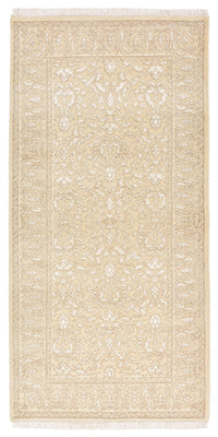 Orientteppich - 144 x 73 cm - hellbeige
