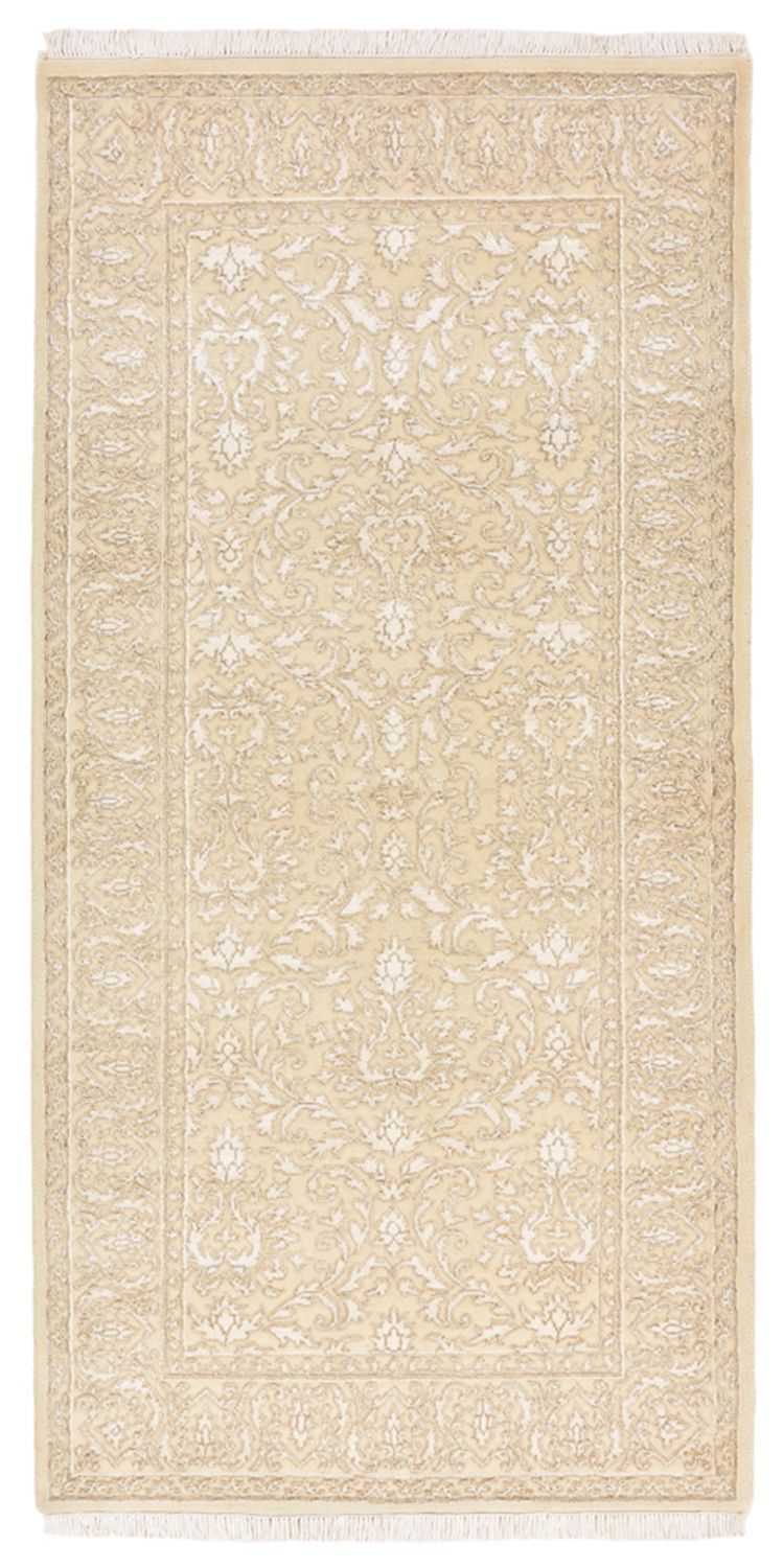 Orientteppich - 144 x 73 cm - hellbeige