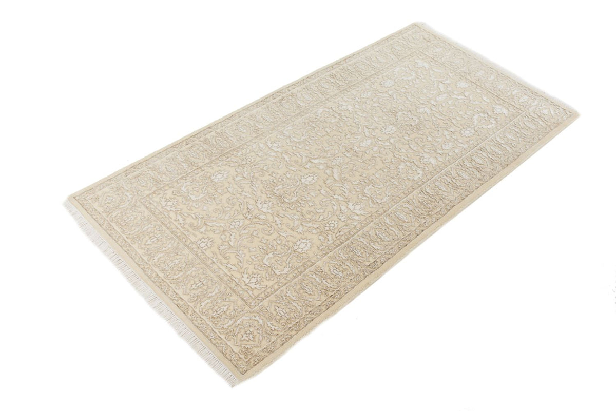 Orientteppich - 144 x 73 cm - hellbeige