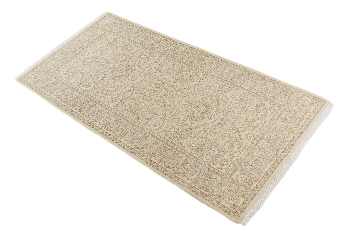 Orientteppich - 144 x 73 cm - hellbeige