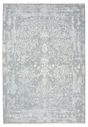 Designer Teppich - 286 x 199 cm - hellgrau