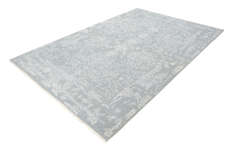 Designer Teppich - 286 x 199 cm - hellgrau