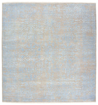 Designer Teppich - 289 x 274 cm - hellblau