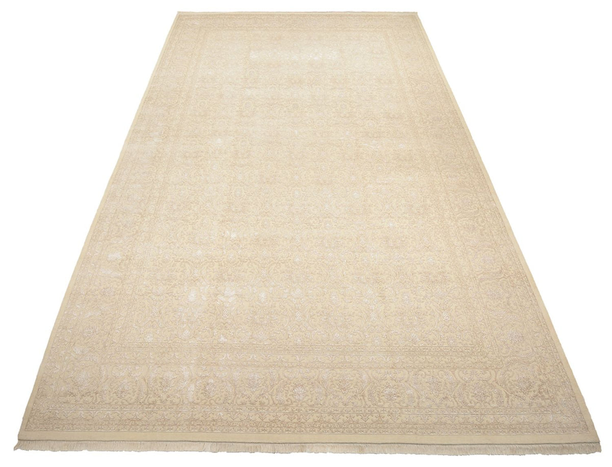 Designer Teppich - 541 x 364 cm - hellbeige