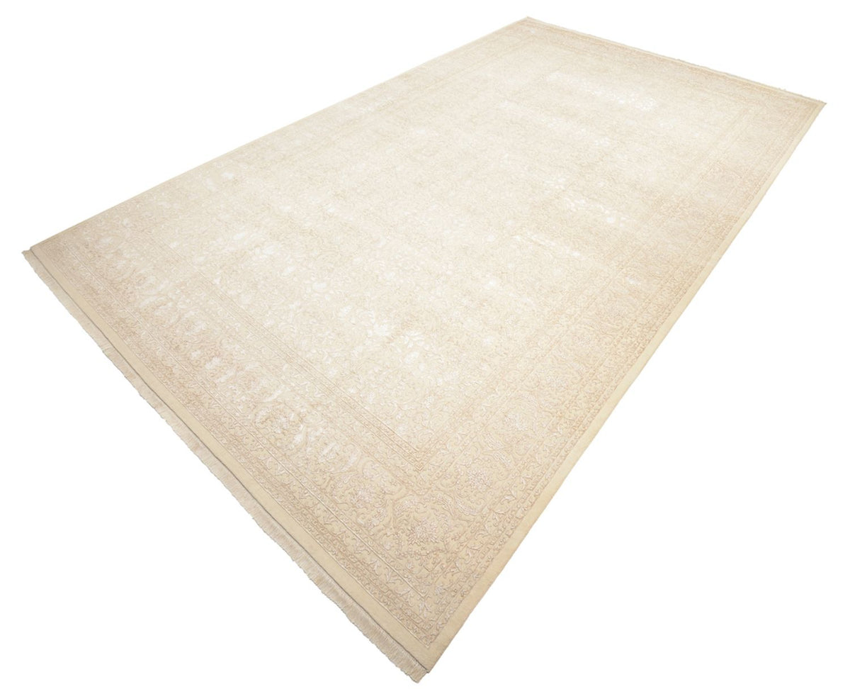 Designer Teppich - 541 x 364 cm - hellbeige