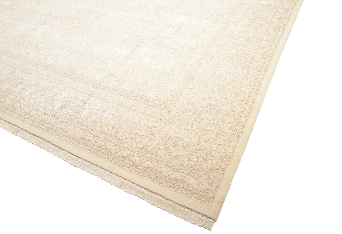 Designer Teppich - 541 x 364 cm - hellbeige