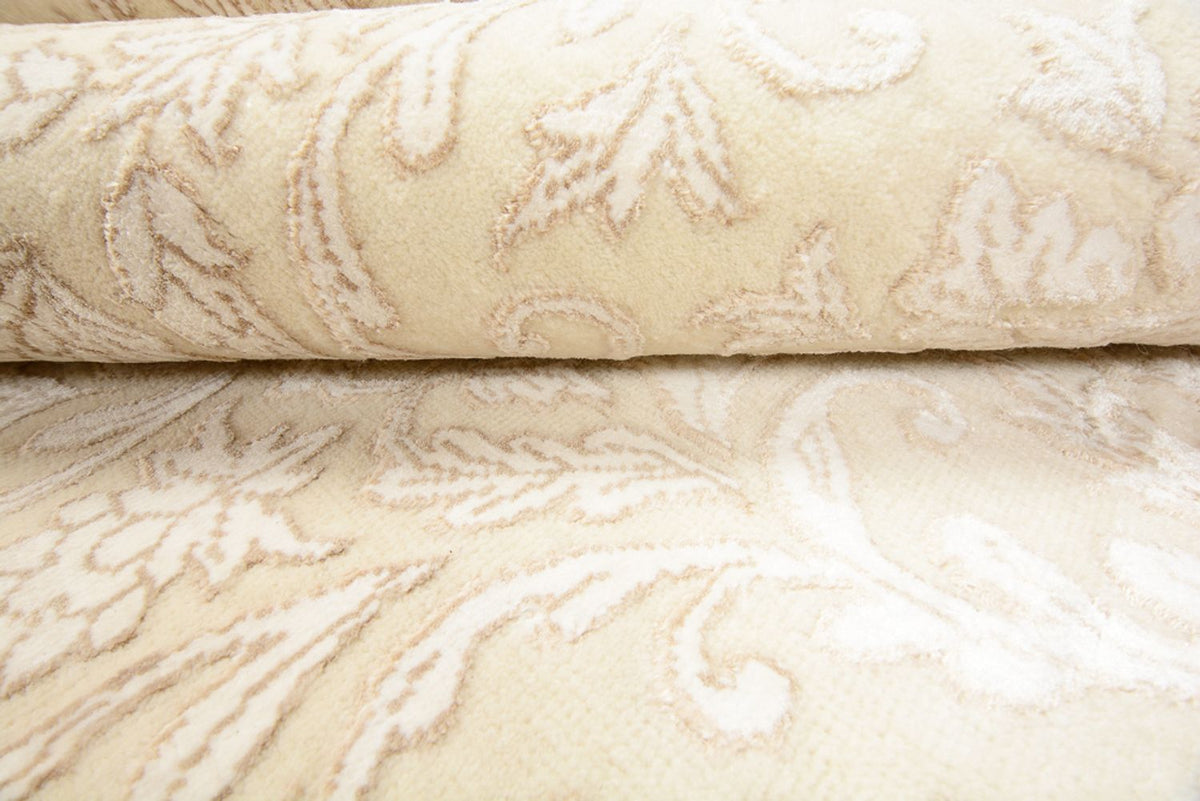 Designer Teppich - 541 x 364 cm - hellbeige