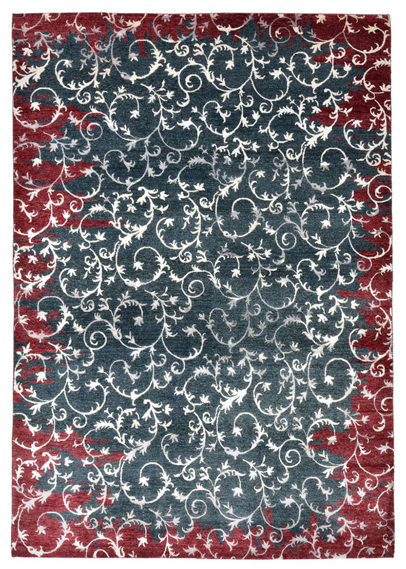 Designer Teppich - 242 x 171 cm - dunkelgrau