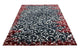 Designer Teppich - 242 x 171 cm - dunkelgrau