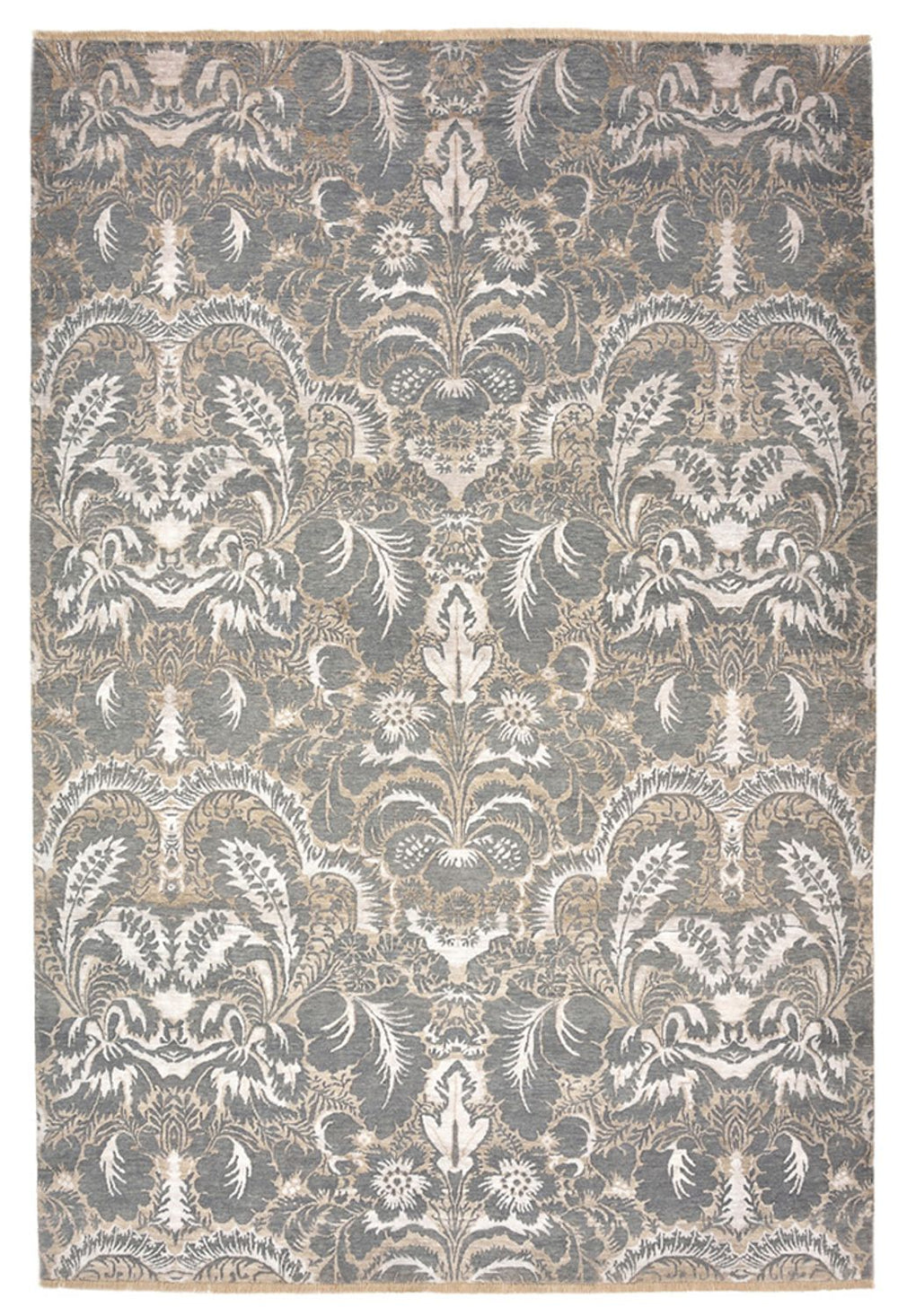 Designer Teppich - 304 x 205 cm - hellgrau