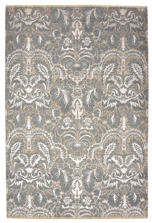 Designer Teppich - 304 x 205 cm - hellgrau