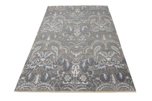 Designer Teppich - 304 x 205 cm - hellgrau