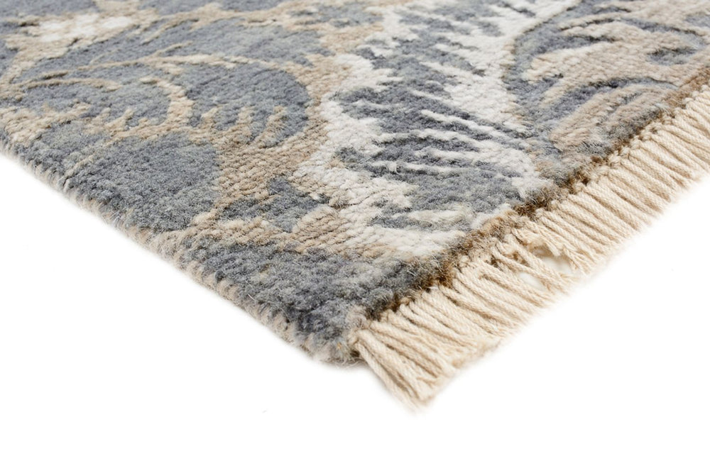 Designer Teppich - 304 x 205 cm - hellgrau