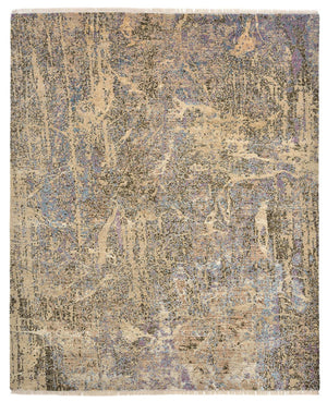 Designer Teppich - 302 x 246 cm - mehrfarbig