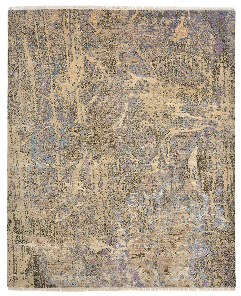 Designer Teppich - 302 x 246 cm - mehrfarbig