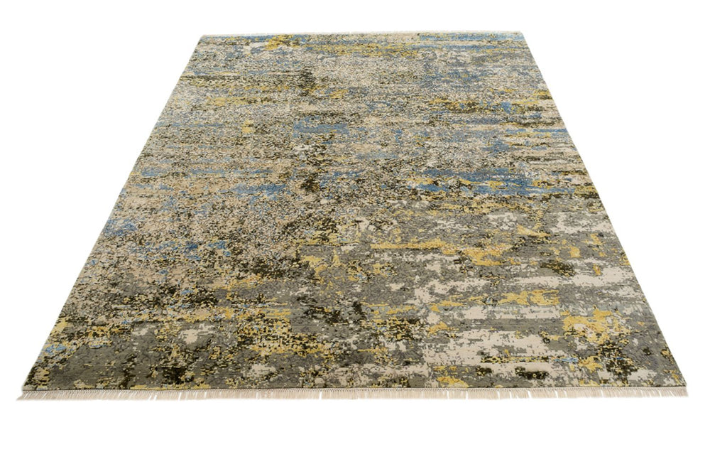Designer Teppich - 301 x 248 cm - mehrfarbig
