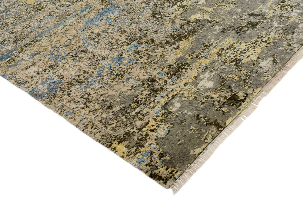 Designer Teppich - 301 x 248 cm - mehrfarbig