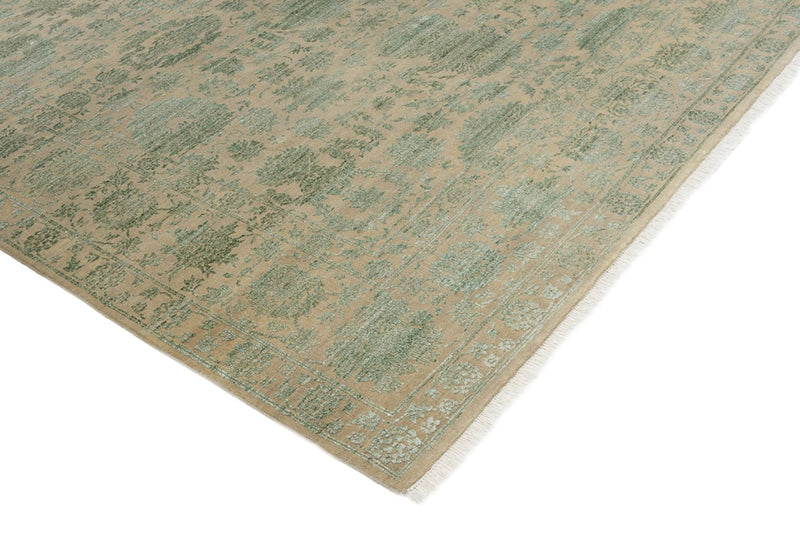 Designer Teppich - 326 x 248 cm - olivgrün