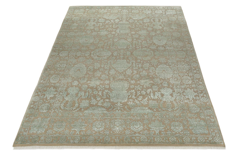Designer Teppich - 326 x 248 cm - olivgrün