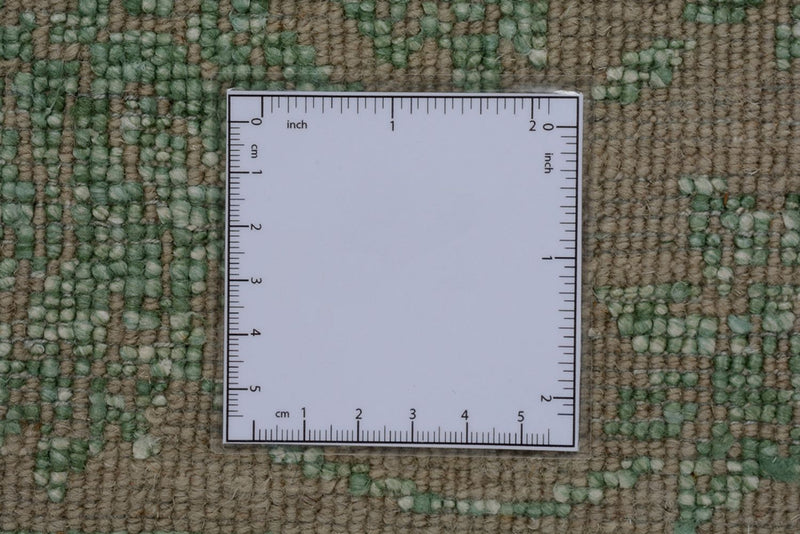 Designer Teppich - 326 x 248 cm - olivgrün