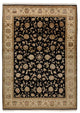 Orientteppich - Täbriz - 214 x 155 cm - dunkelblau