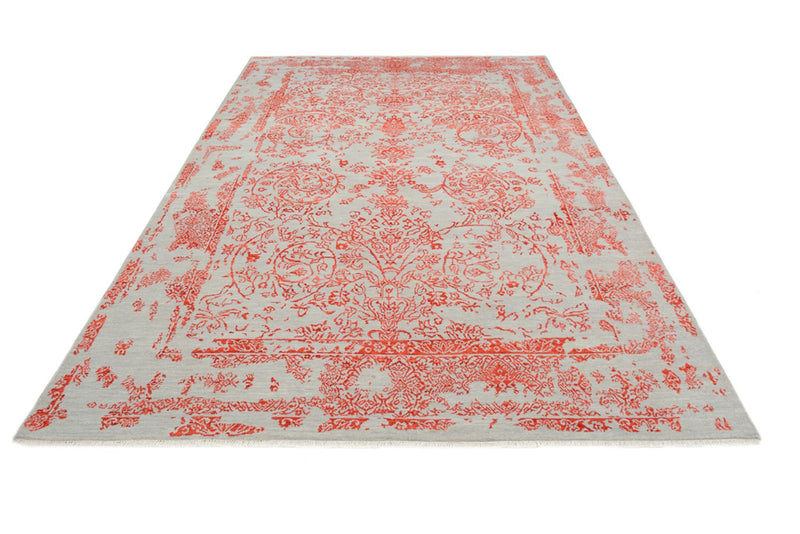 Designer Teppich - 279 x 186 cm - rosa