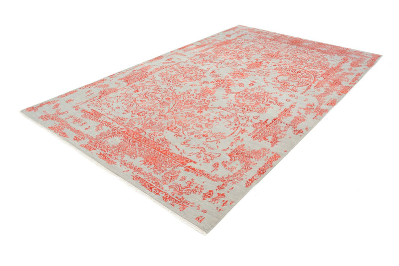 Designer Teppich - 279 x 186 cm - rosa
