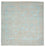 Designer Teppich quadratisch  - 301 x 301 cm - hellblau