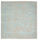 Designer Teppich quadratisch  - 301 x 301 cm - hellblau
