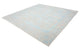 Designer Teppich quadratisch  - 301 x 301 cm - hellblau